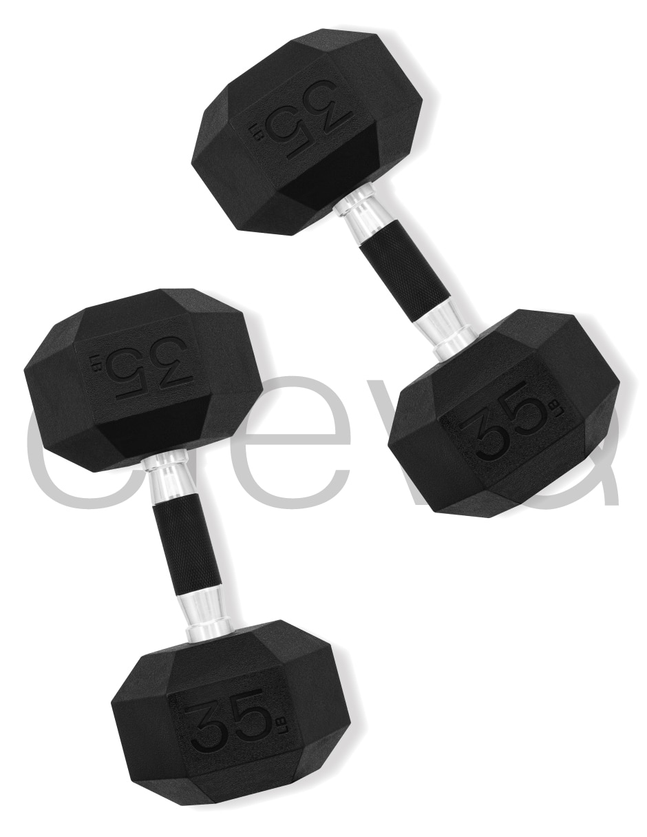 Set mancuernas de peso fijo 15.8 kg 2 piezas 4