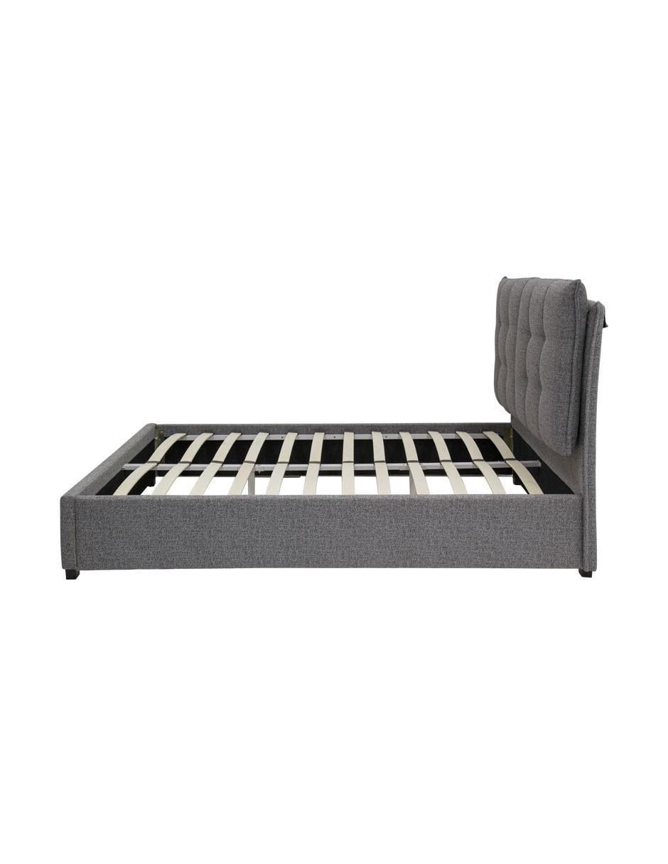 Cama nome de madera king size 3
