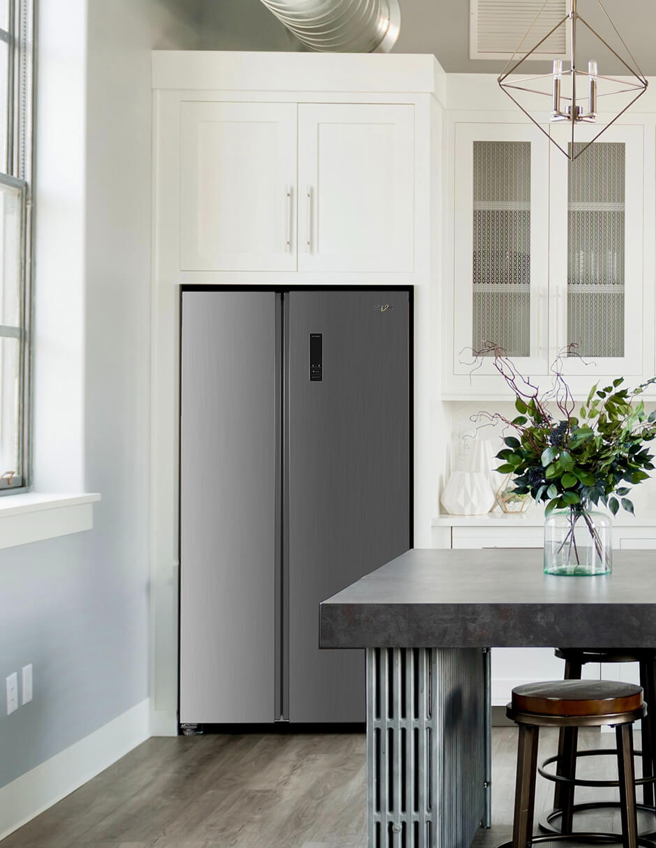 Refrigerador dúplex Whirlpool 18 pies cúbicos inverter no frost WD1600S