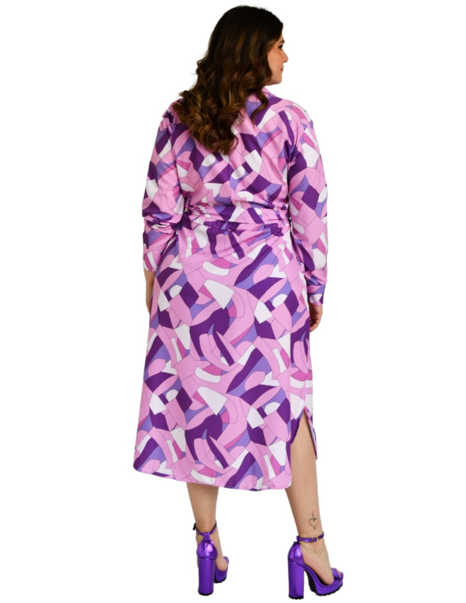 Vestido midi casual para mujer