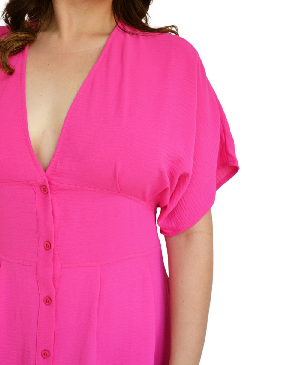 Vestido midi casual para mujer