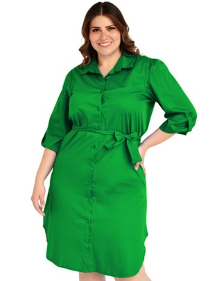 Vestido a la rodilla formal para mujer