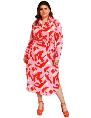 Vestido midi casual para mujer Vestido midi casual para mujer