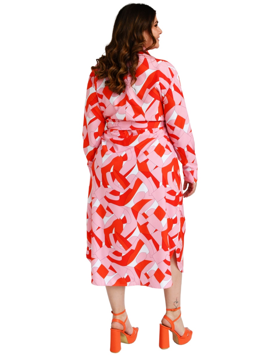 Vestido midi casual para mujer