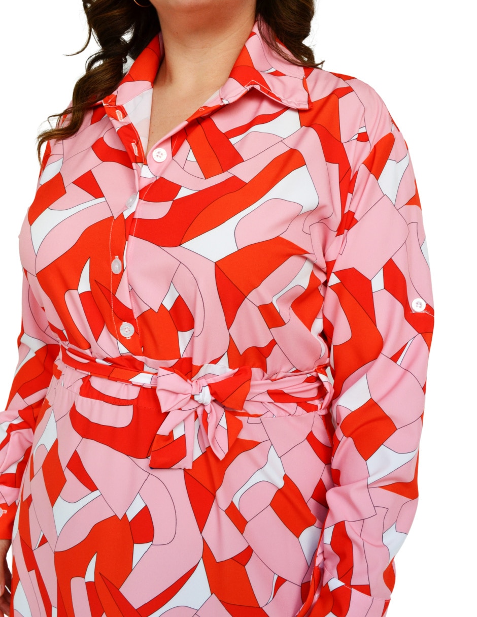 Vestido midi casual para mujer