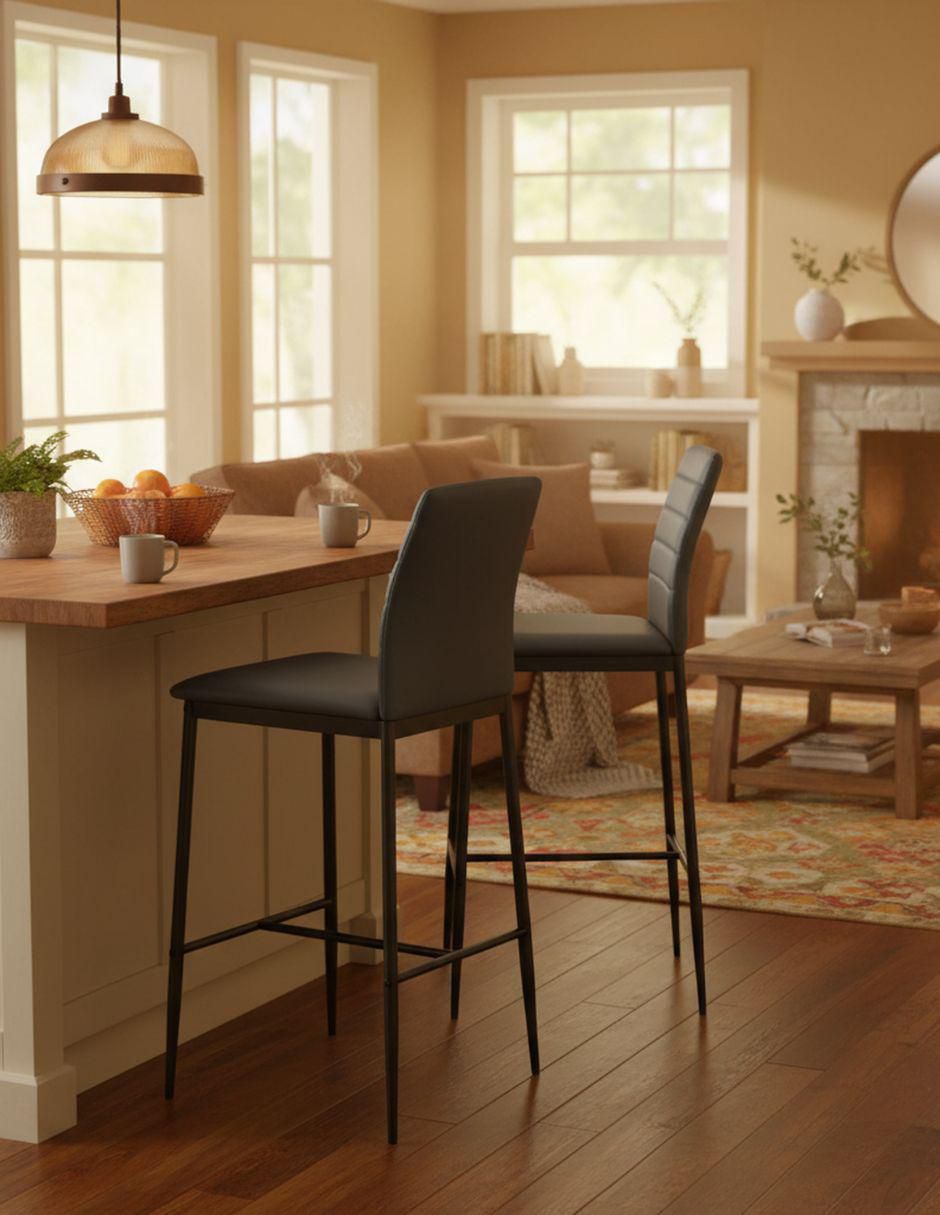 Juego de bancos altos Ann Barstool Home Make