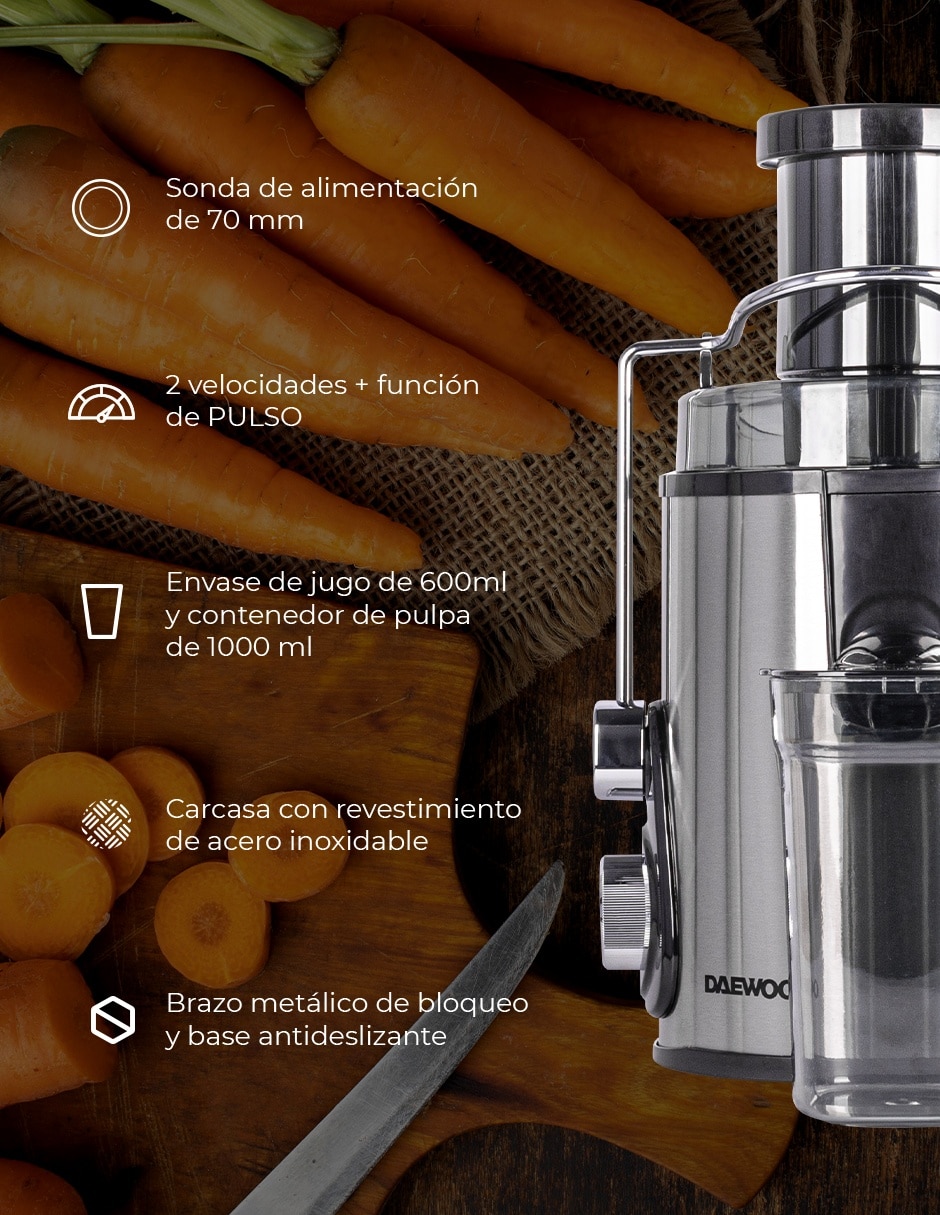 EXTRACTOR DJE-5658 , 1 L, GRIS 6