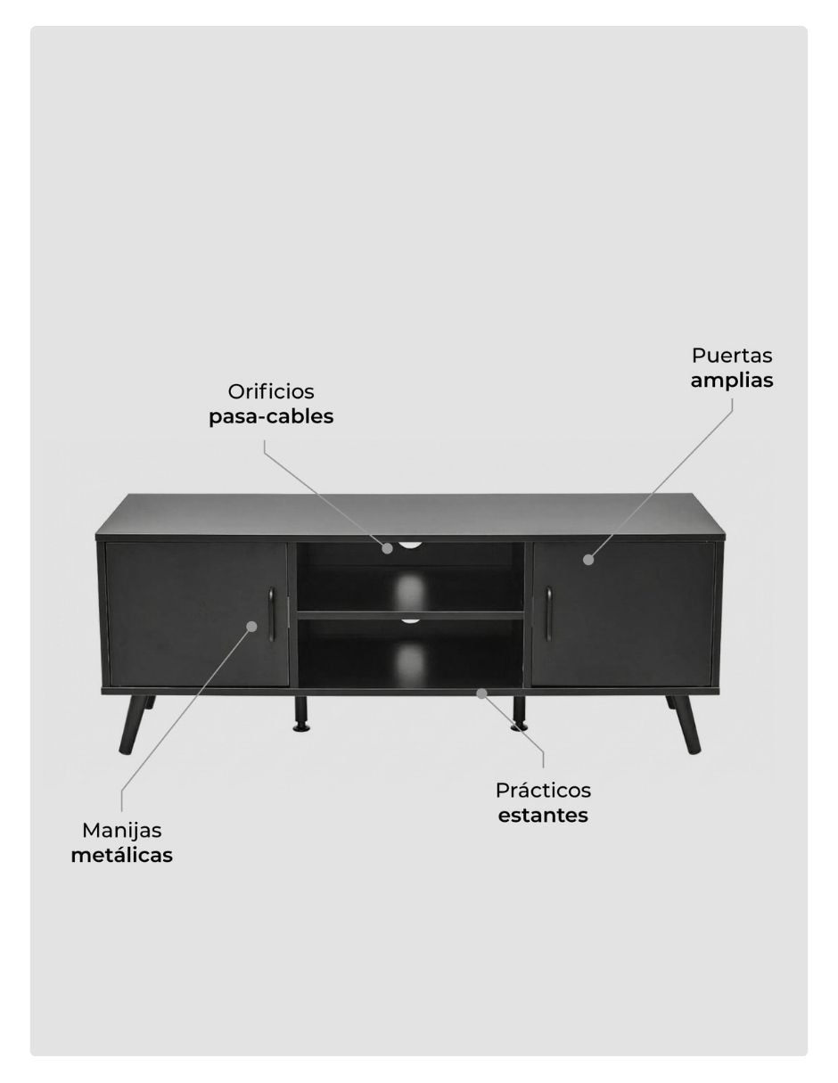 Mueble de tv de mdf