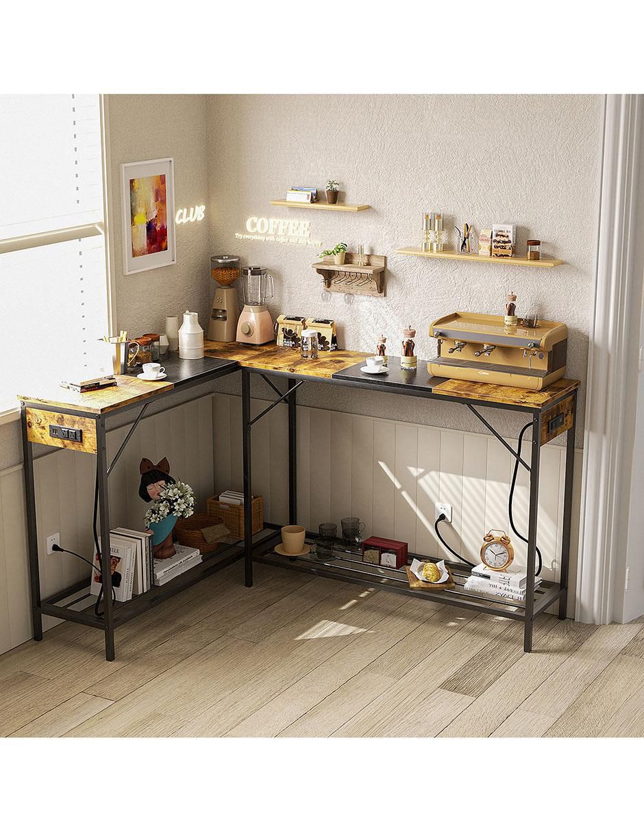 Consola Igor Usb Furniturer de madera