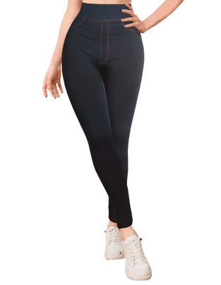 Legging cintura alta con elástico para mujer