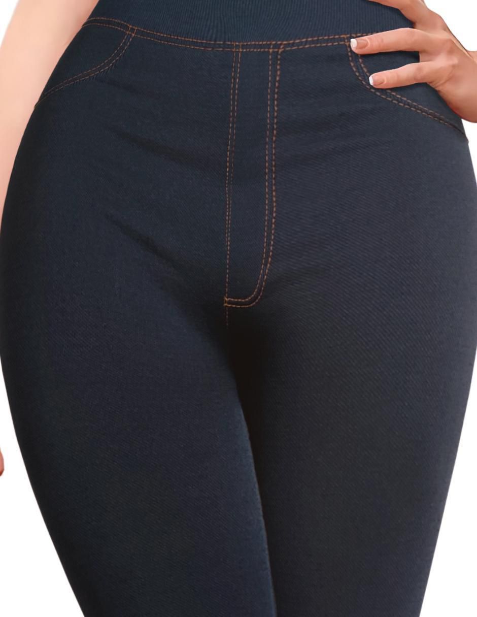 Legging cintura alta con elástico para mujer 2