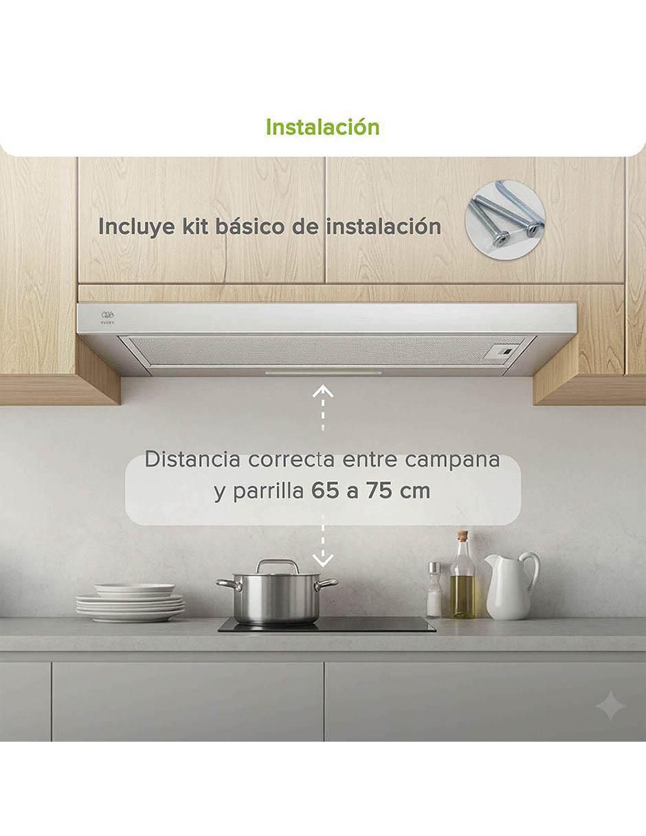 Campana de pared CED80 de acero inoxidable 4