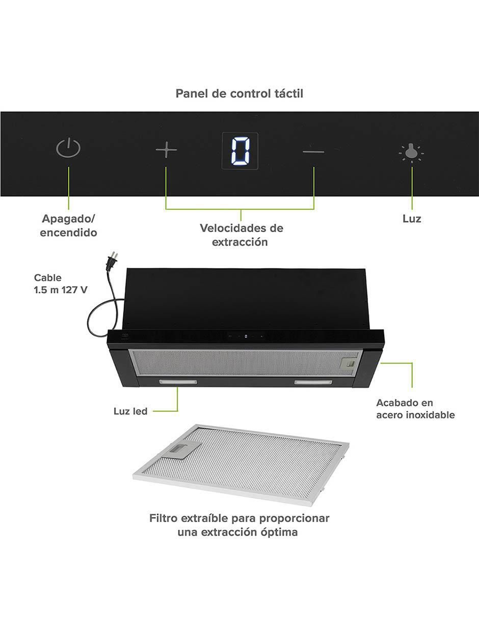 Campana de pared Avera CED90T de acero inoxidable