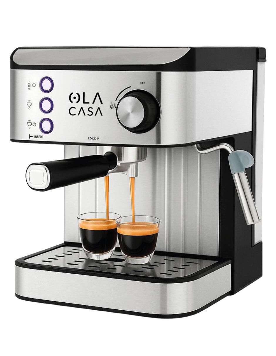 CAFETERA ESPRESSO DEL, 1.6 L, PLATEADO 1