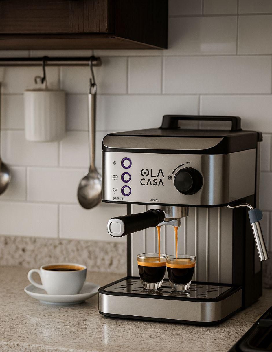 CAFETERA ESPRESSO DEL, 1.6 L, PLATEADO 2