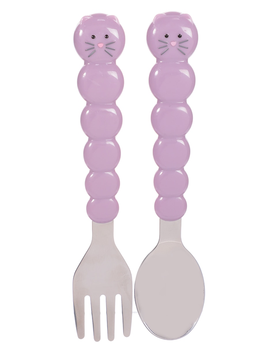 Set alimentación Melii de plástico 3 piezas