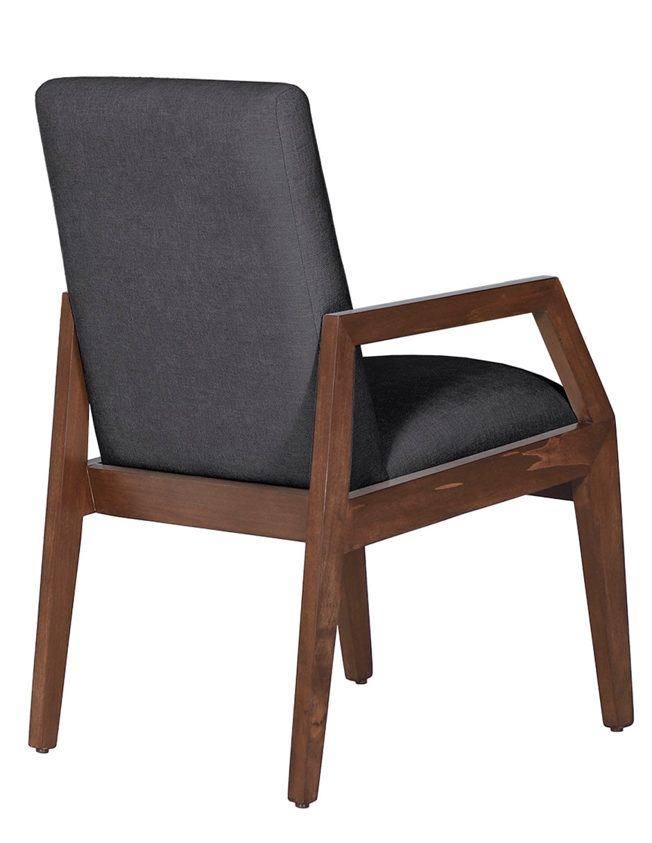 Silla London de madera nogal