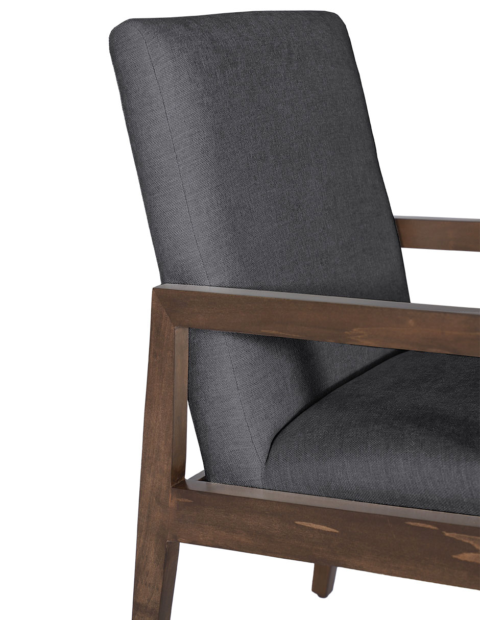 Silla London de madera nogal 5