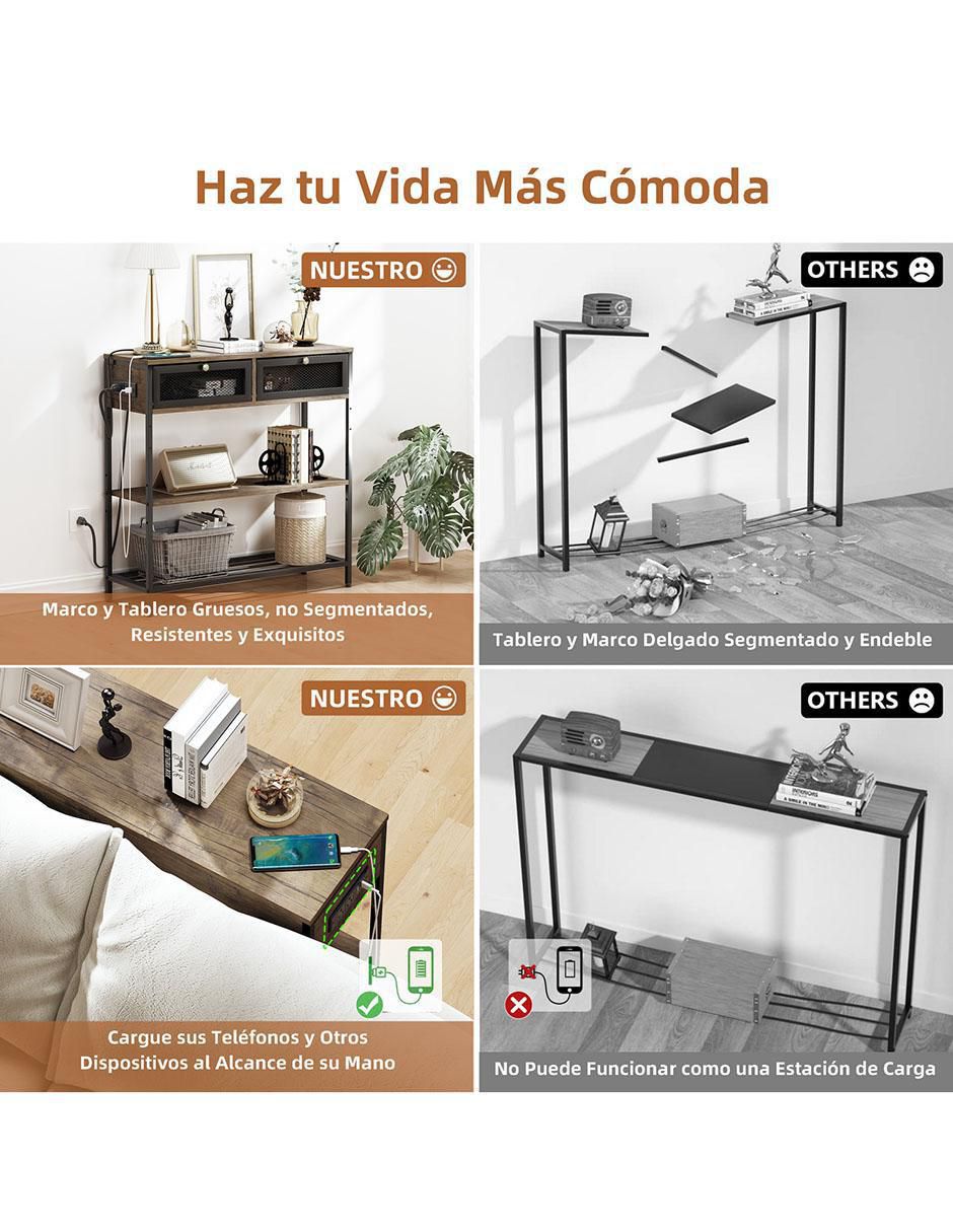 Consola Sharon de madera Consola Sharon de madera