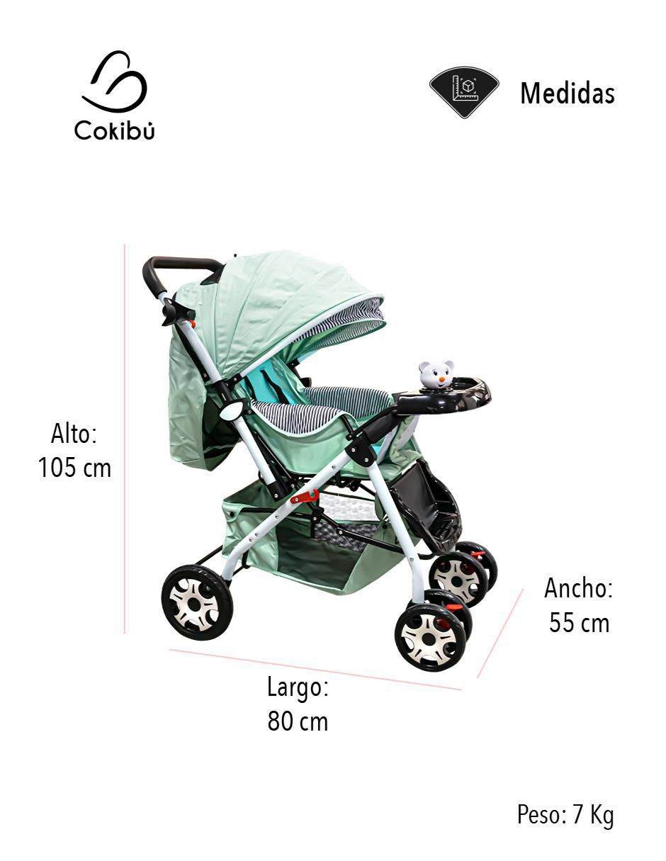 Carriola estándar plegable 7