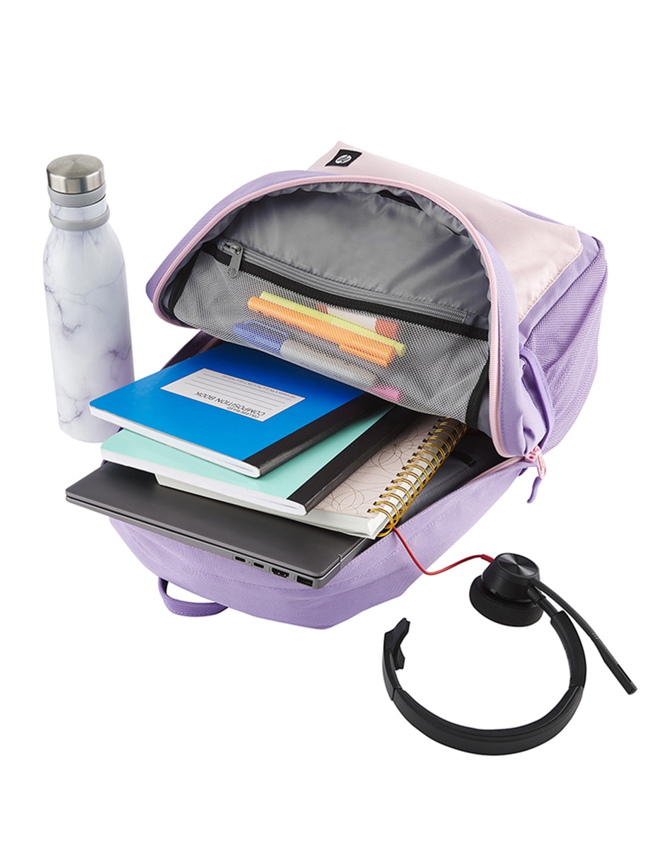 Mochila escolar Hp Campus impermeable unisex