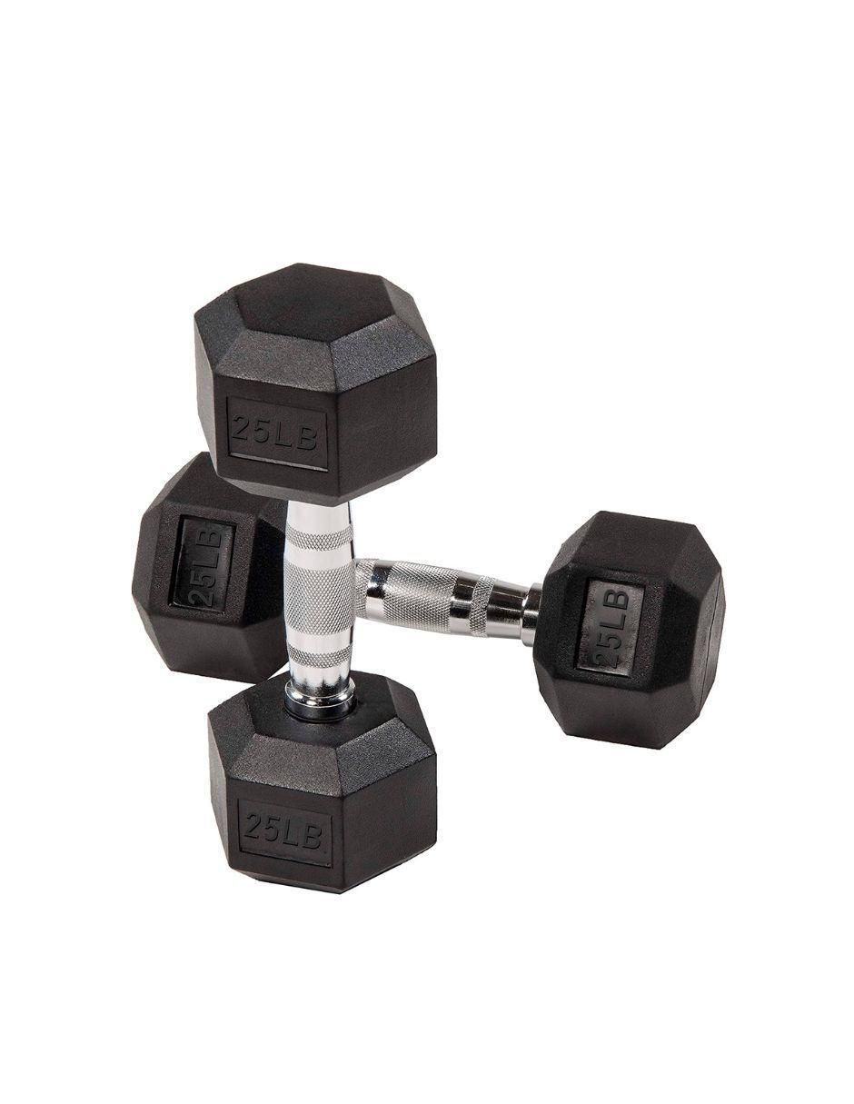 Set mancuernas de peso fijo 11.3 kg 2 piezas 5