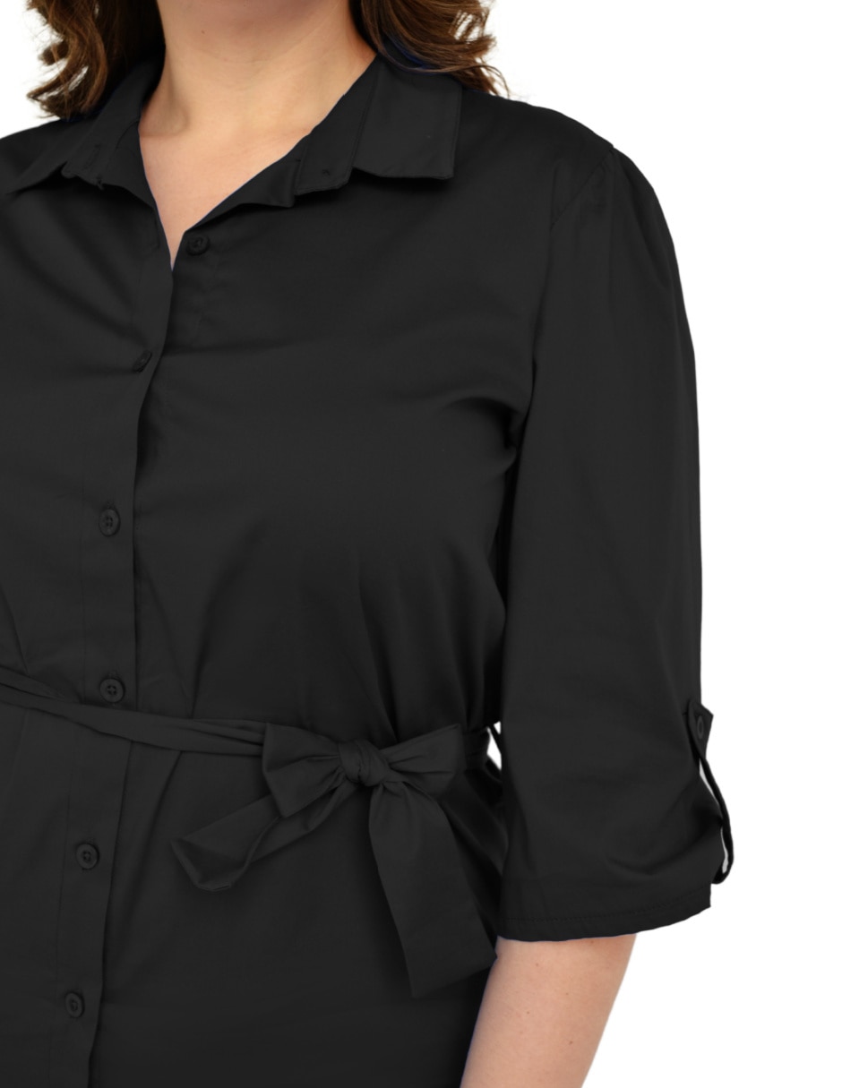 Vestido arriba rodilla formal para mujer 3