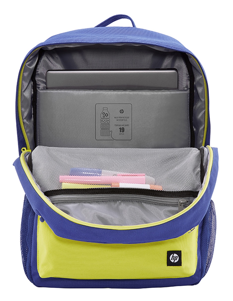 Mochila escolar Hp Campus impermeable unisex