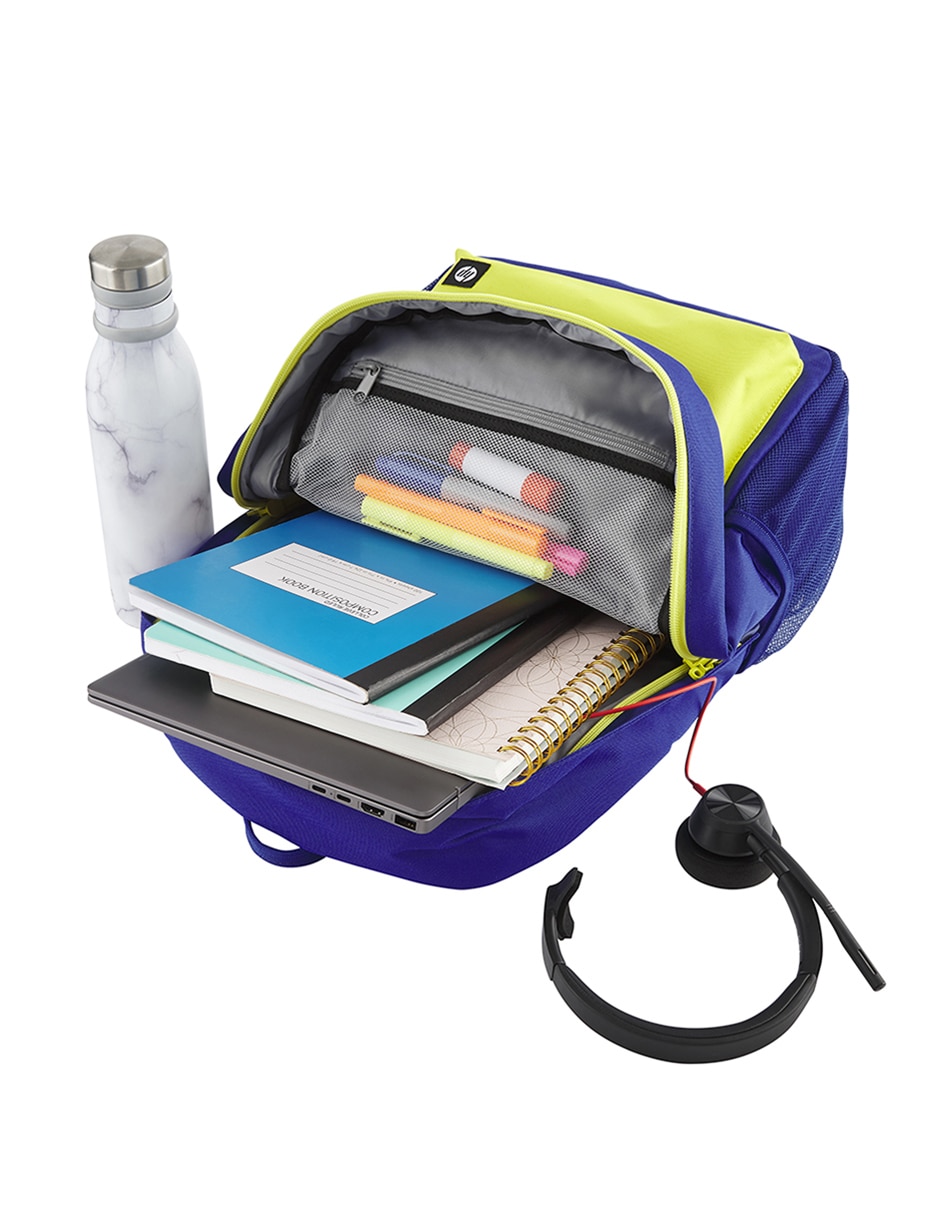 Mochila escolar Hp Campus impermeable unisex
