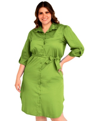 Vestido arriba rodilla formal para mujer