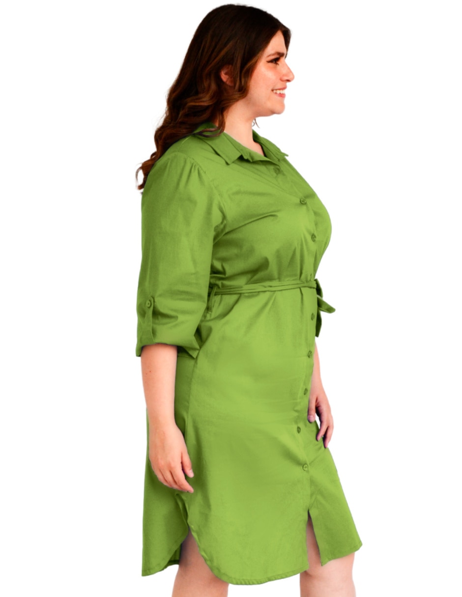 Vestido arriba rodilla formal para mujer 5