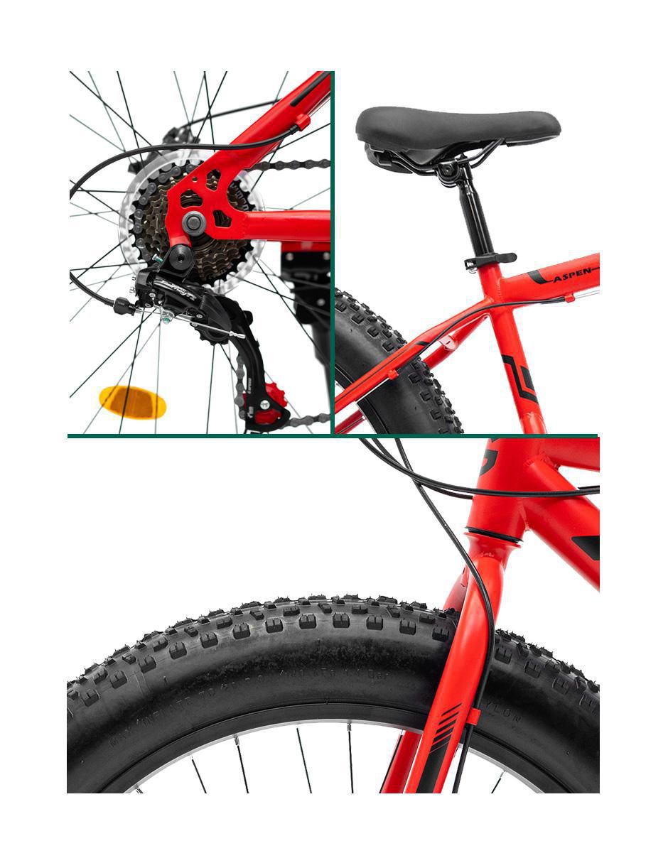 Bicicleta de montaña rodada 26 unisex 6