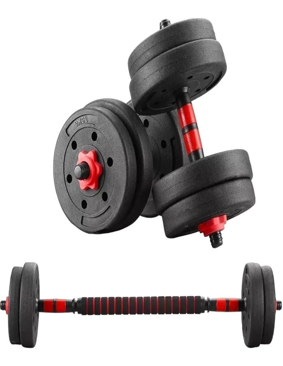 Set mancuernas de peso variable genérica 15 kg 12 piezas