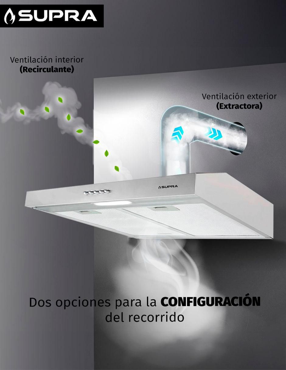 Campana de pared Supra CIELO 50-A de acero