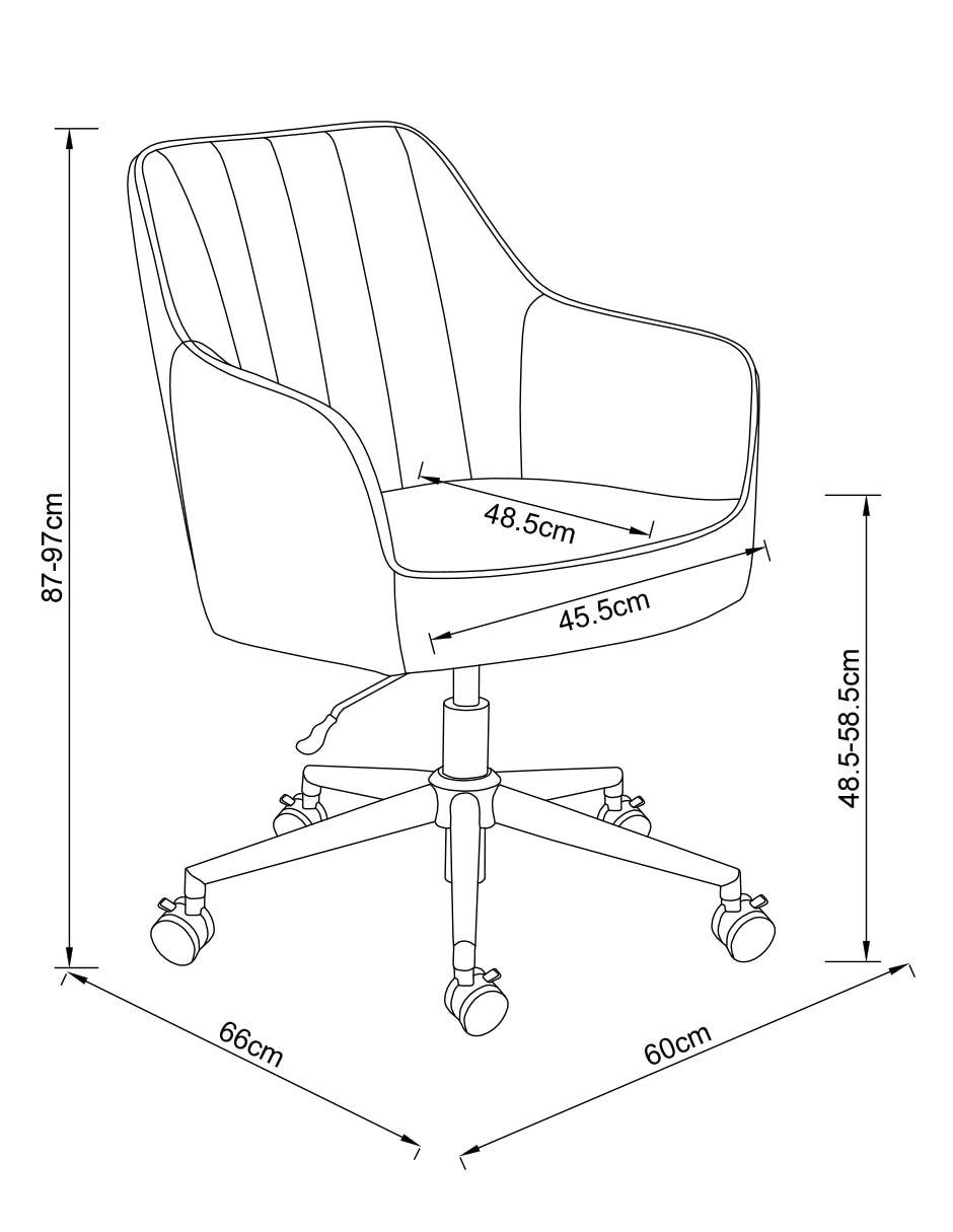 Silla de escritorio Athan 10