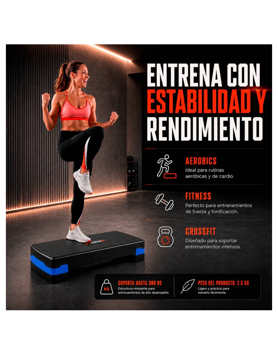 Step fitness para entrenamiento Mkz-Stepaer68 8