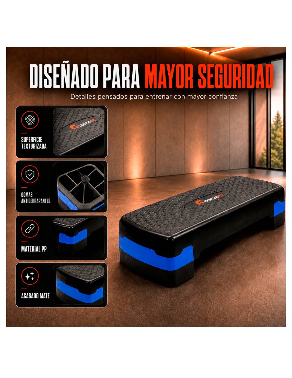 Step fitness para entrenamiento Mkz-Stepaer68 9