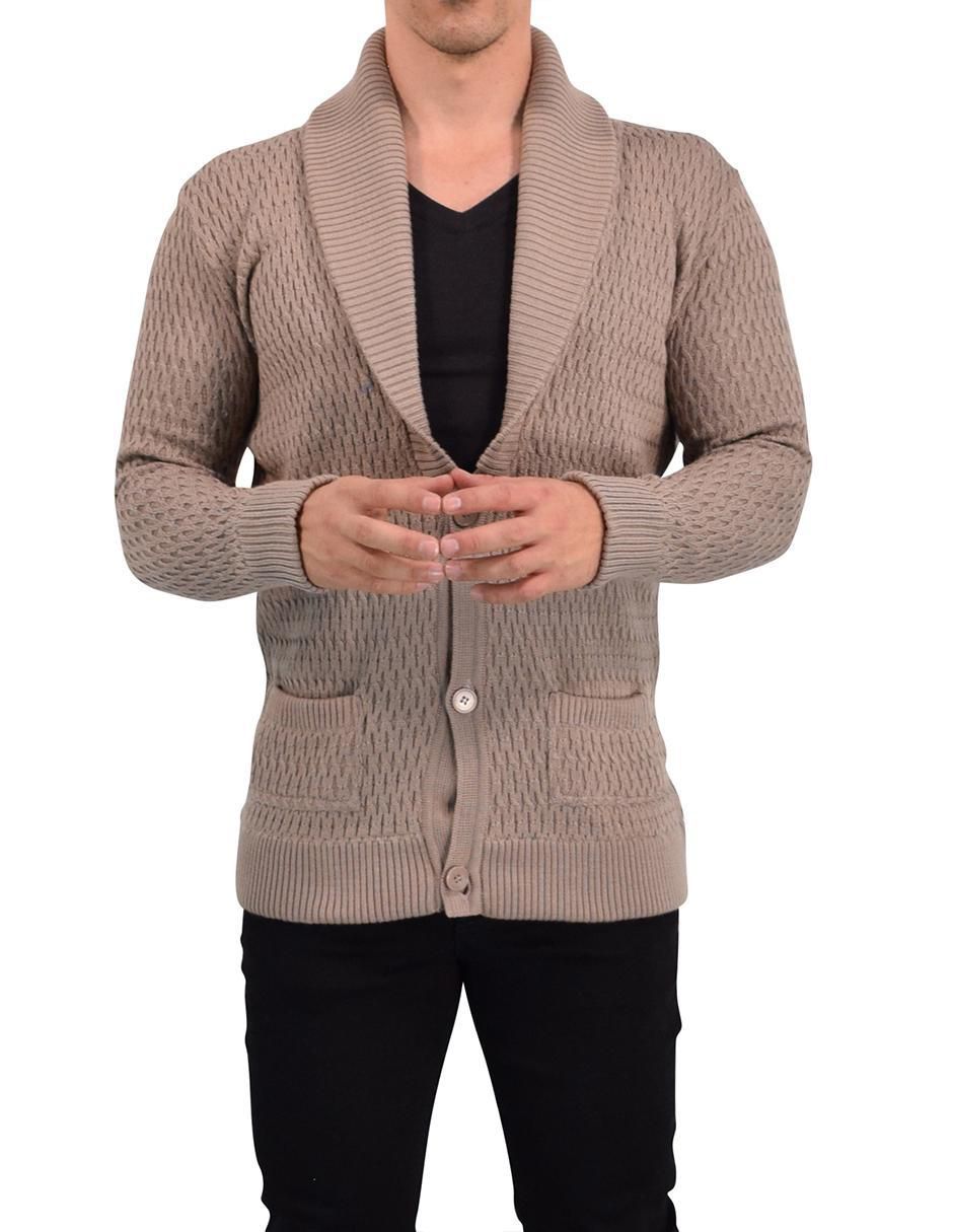 Suéter cuello v para hombre 3