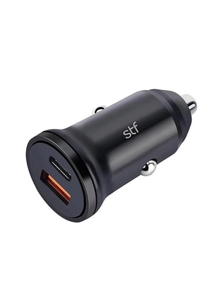 Cargador auto USB + USB tipo C 1