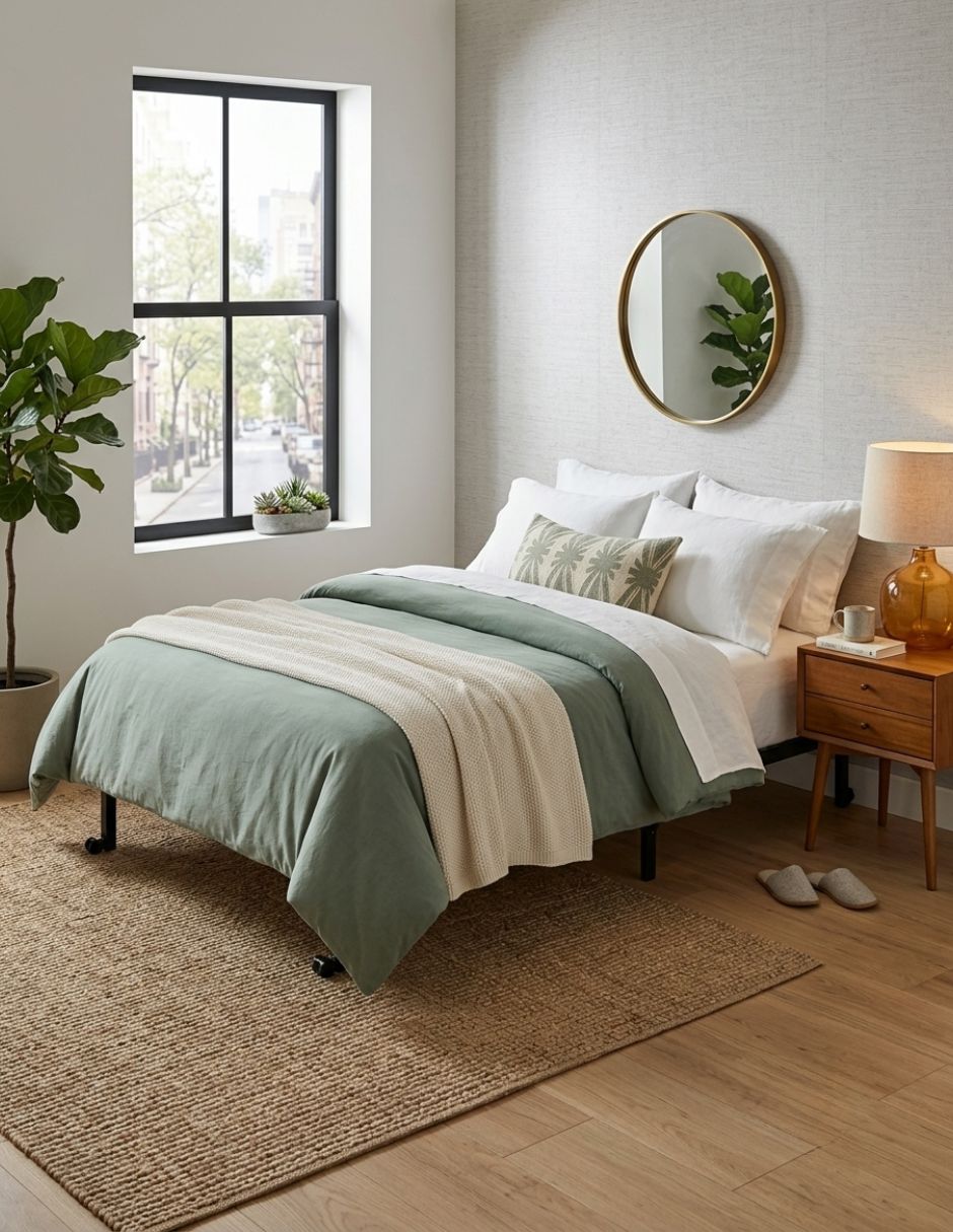 Base para cama armable Home Make de metal individual