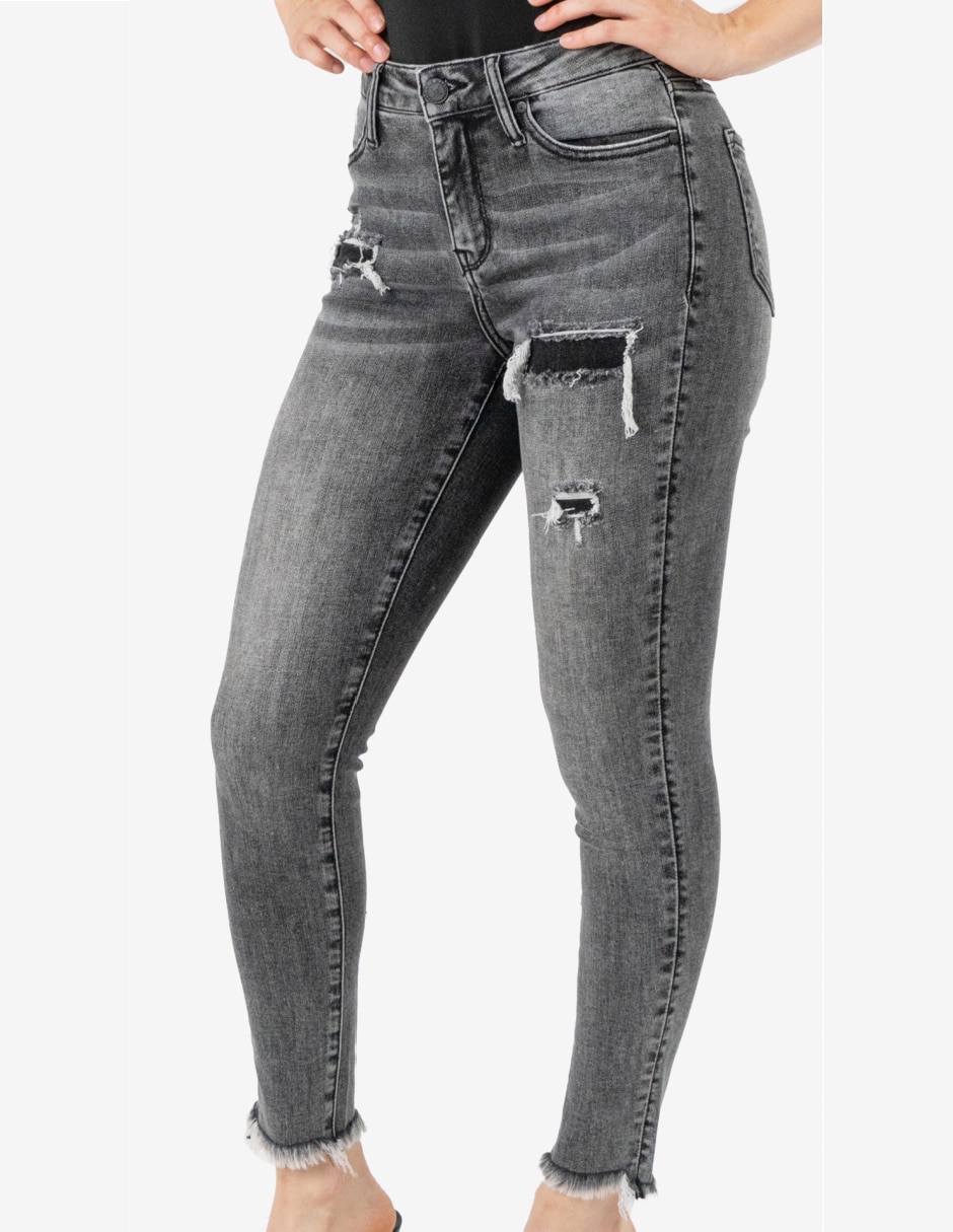 Jeans skinny j-bal-6338-grey-tr para mujer 2