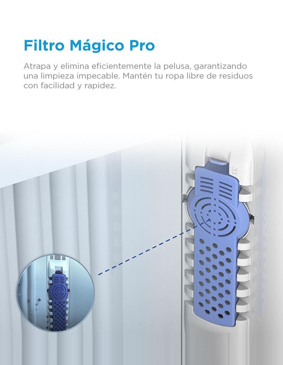 Lavadora doble tina 13 kg semiautomática carga superior mt100w130/w-mx