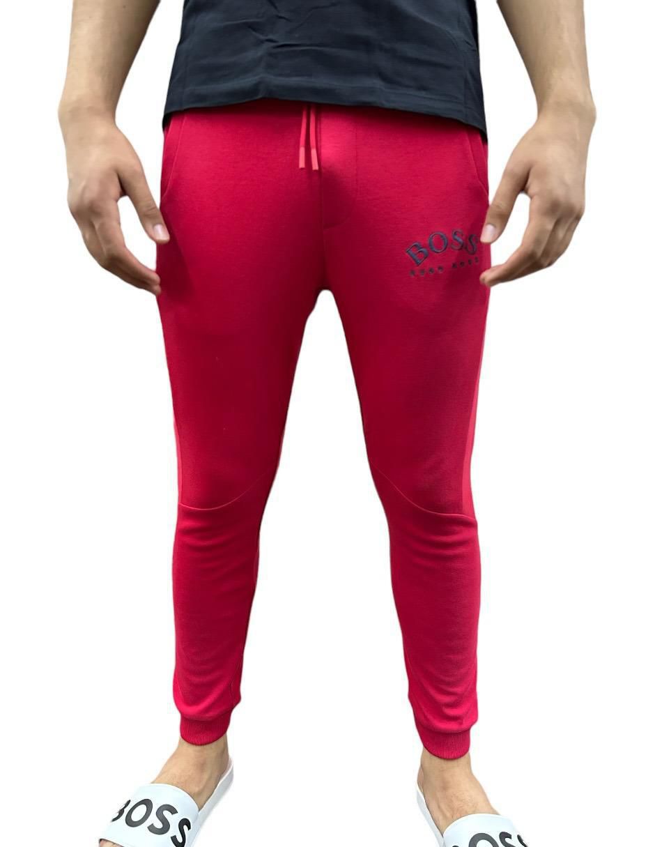 Pants slim con amarre para hombre