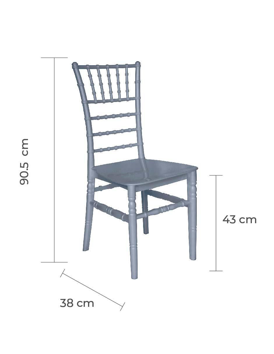 Silla Offiho de plástico