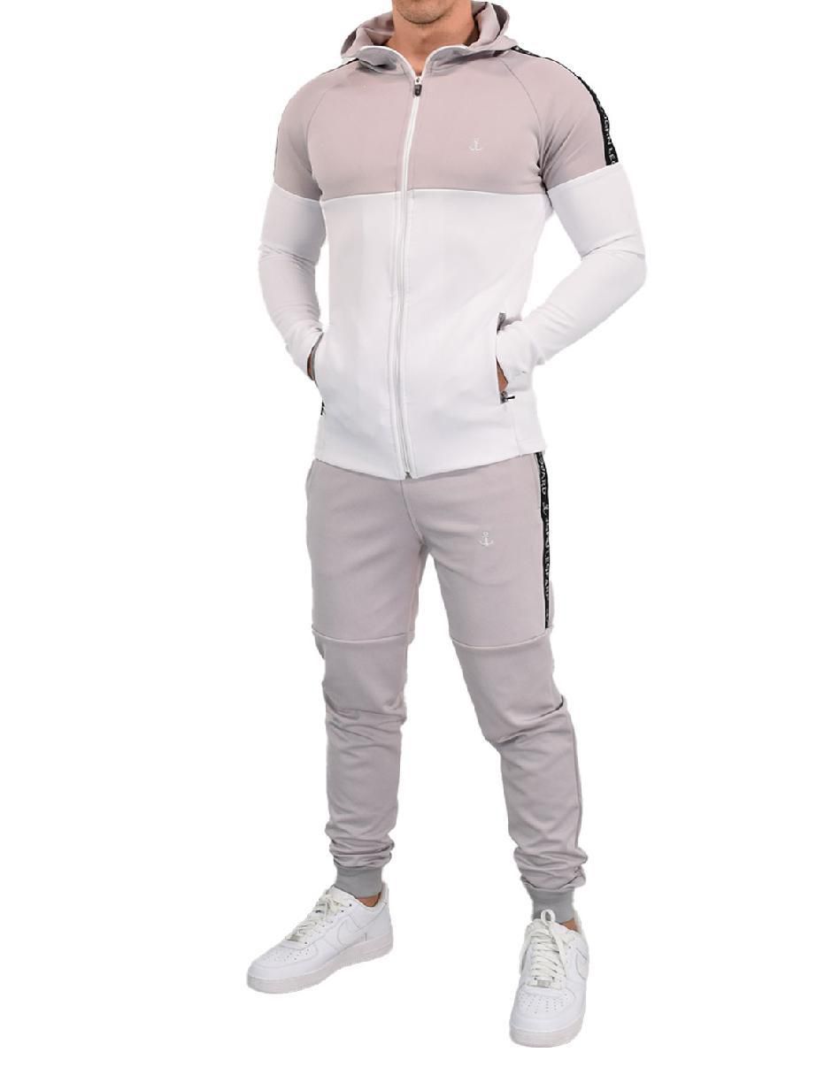 Conjunto deportivo regular con elástico para hombre 7