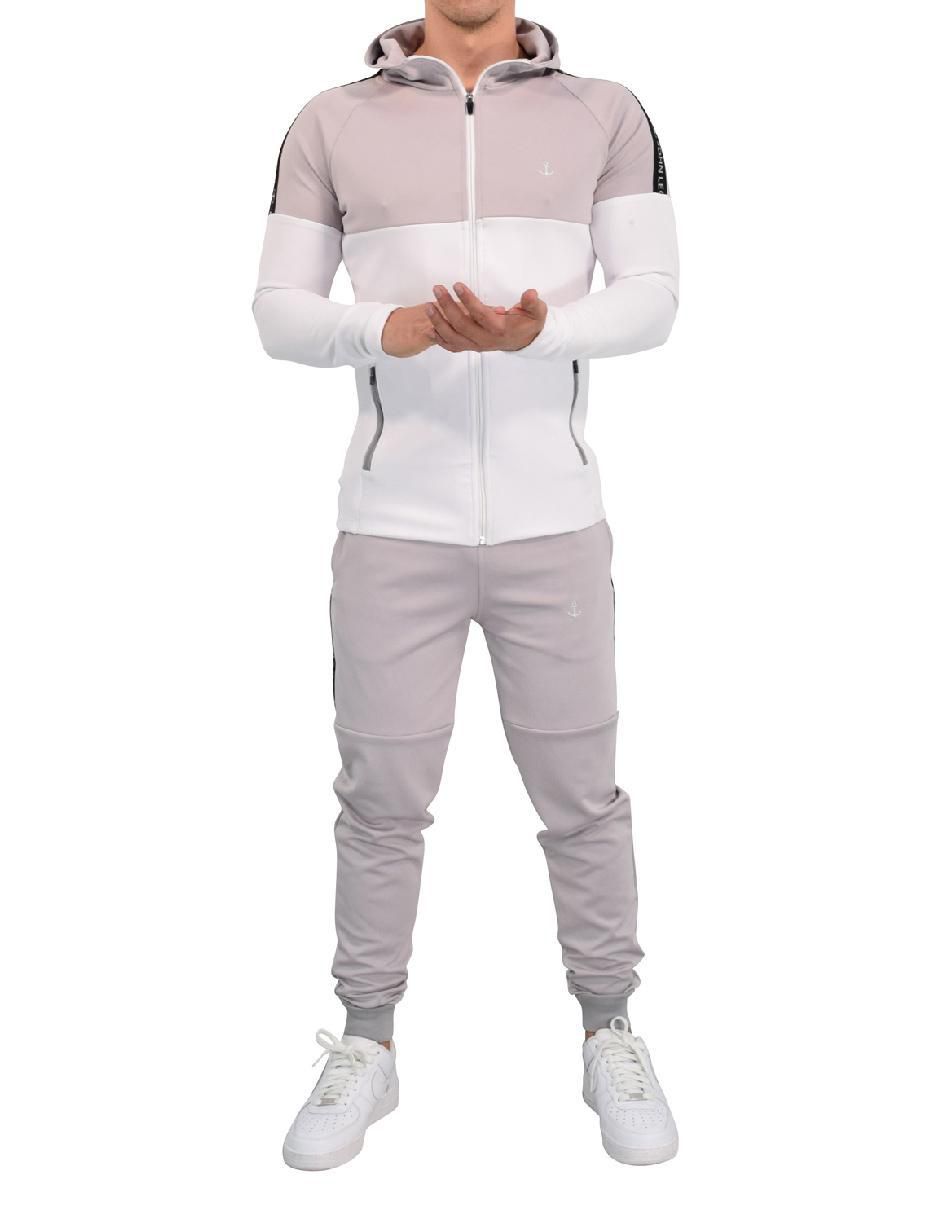Conjunto deportivo regular con elástico para hombre 8