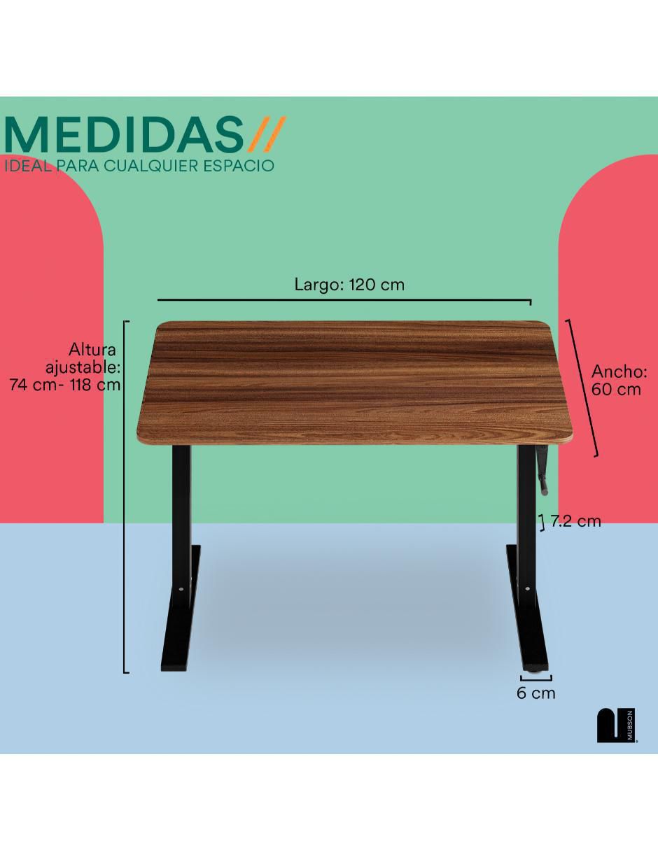 Escritorio armable Fazta de MDF 7