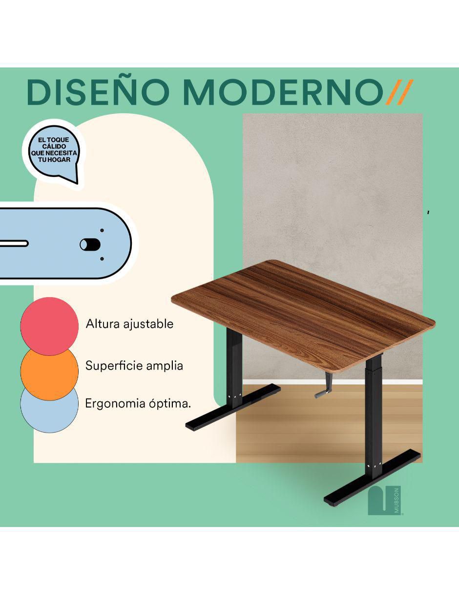 Escritorio armable Fazta de MDF 4