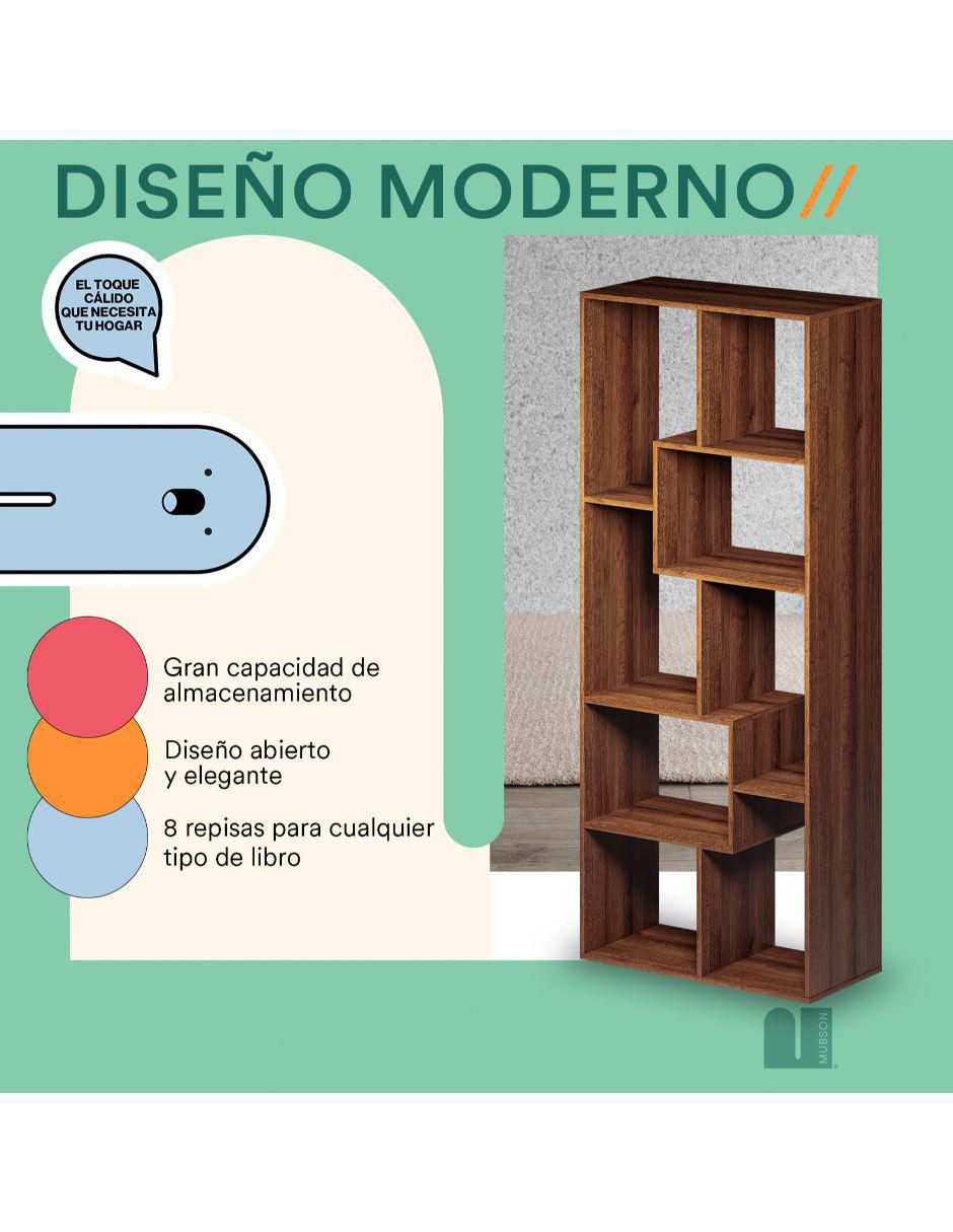 Librero armable Parma de MDF 4