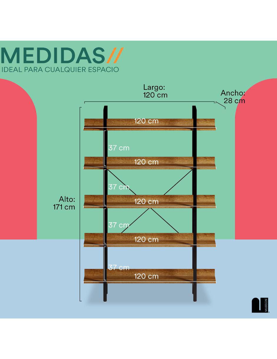 Librero armable Palermo de MDF 7